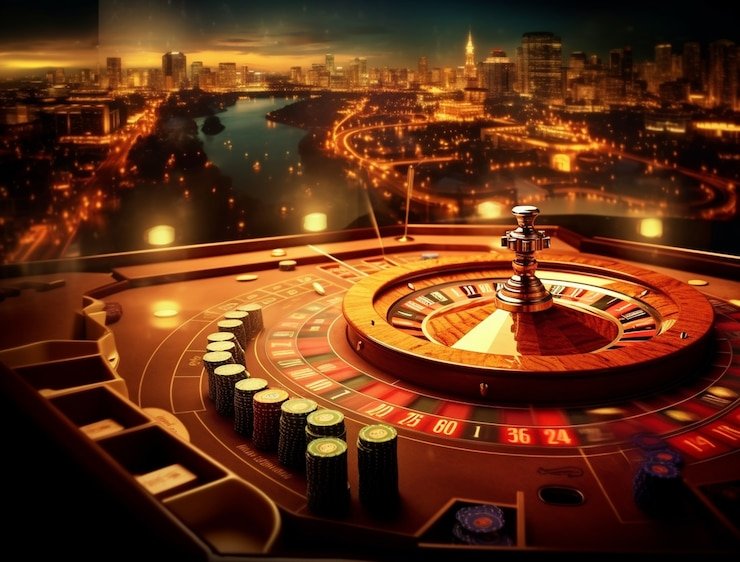 Playtech live dealer studio with multiple camera angles